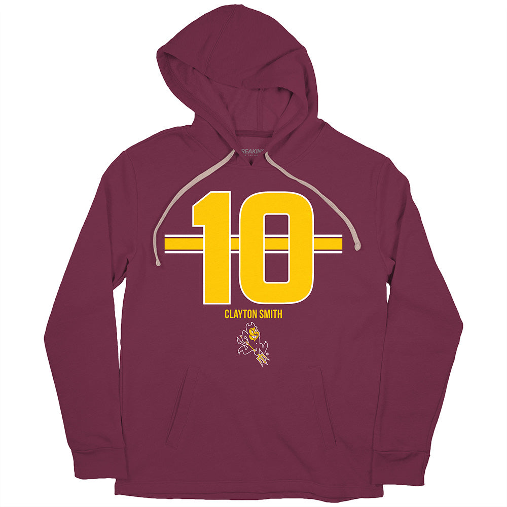 ASU Football: Clayton Smith 10 Stripe